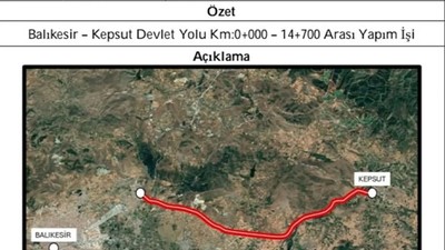 Vekil İsmail Ok; "Balıkesir-Kepsut Yol Yapımı Başlıyor!"