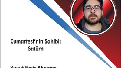Cumartesinin Sahibi: Satürn