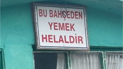 Balıkesir'de Helal Bahçe