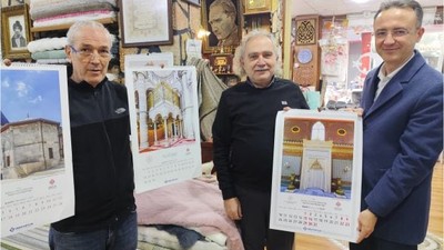 Vakıf Takvimleri Balıkesir'de Sanata Dönüşüyor