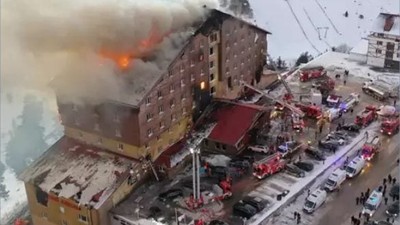 Kartalkaya’da Otel Yangını: 10 Ölü 32 Yaralı