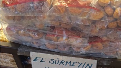 Esnafın Yazısı Dikkat Çekti
