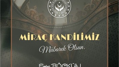 Balıkesir Aile ve Sosyal Hizmetler İl Müdürlüğü'nden Miraç Kandili Mesajı