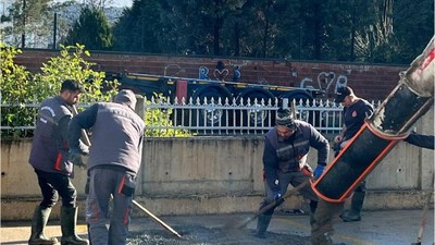 Bigadiç Devlet Hastanesi Çevresinde Yenileme Çalışmaları Tamamlandı