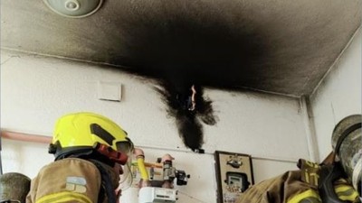 Bandırma’da Yangın Paniğe Neden Oldu
