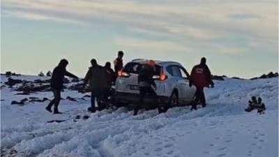 Kazdağı Milli Parkı'nda Mahsur Kalan Vatandaşlar Kurtarıldı