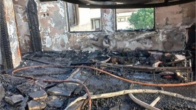 Erdek’te Korkutan Yangın!