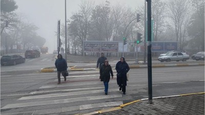 Balıkesir’de Sabah Sisi Görüş Mesafesini Düşürdü