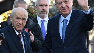 Cumhurbaşkanı Erdoğan ve Bahçeli Bir Araya Geldi
