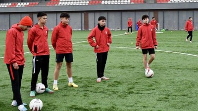 Balıkesirspor U15 Takımı Maça Hazırlanıyor