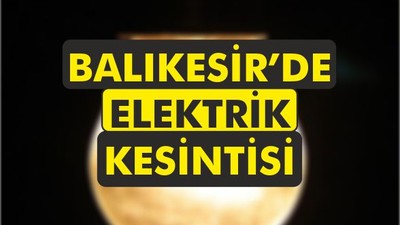 12 Şubat'ta 8 İlçede Planlı Elektrik Kesintisi