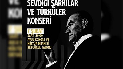 Balıkesir’de “Atatürk’ün Sevdiği Şarkılar ve Türküler” Konseri
