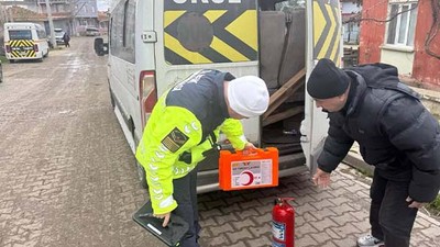 Balıkesir’de Okul Servis Araçlarına Özel Denetim