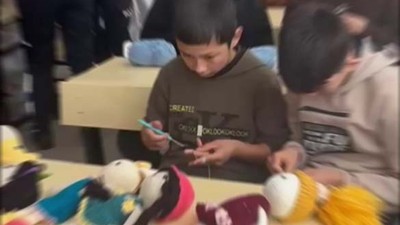 İl Emniyet Müdürlüğü'nden Öğrencilere Amigurumi Kursu