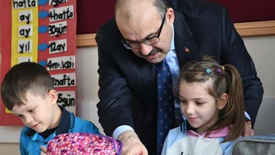 Vali Ustaoğlu’ndan Naim Süleymanoğlu İlkokulu’na Ziyaret