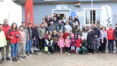 Yıldız Teknik Üniversitesi Yapı Kulübü Öğrencileri Balya'da