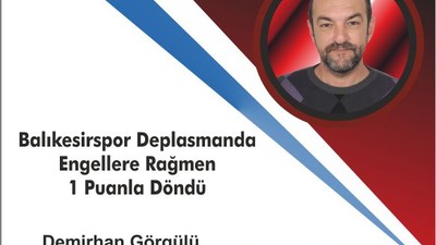 Balıkesirspor Deplasmanda Engellere Rağmen 1 Puanla Döndü