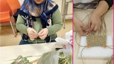 Edremit’te Geleneksel El Zanaatları Yaşatılıyor