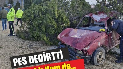 Balıkesir'de Çaldığı Araçla Kaza Yapan Şüpheli Aranıyor