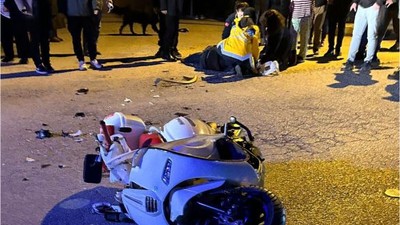 Gönen’de Kaza! Sürücü Kaçtı