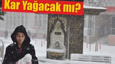Balıkesir'e O Tarihte Kar Yağışı Uyarısı