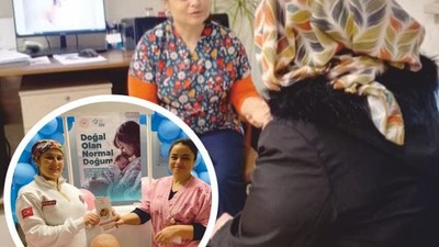 Bigadiç’te Anne Adaylarına Özel Hizmet