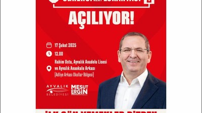 Ayvalık Belediyesi: 2. Öğrenci Kent Lokantası Açılıyor