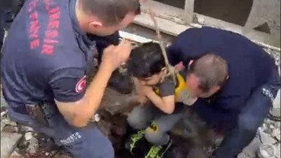 Balıkesir’de Kuyuya Düşen Çocuk Kurtarıldı
