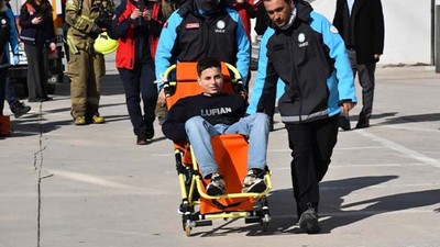 15 Temmuz Şehitler Anadolu Lisesi’nde Deprem Tatbikatı