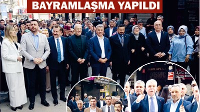 AK Parti'de Bayramlaşma Töreni Düzenlendi