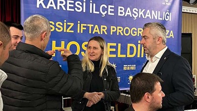 AK Parti Karesi İlçe Başkanlığı'ndan "Sessiz İftar" Etkinliği