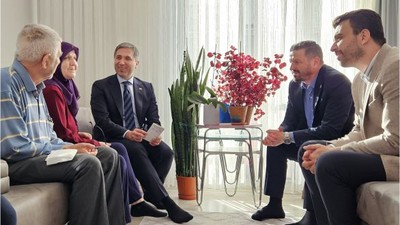 Aydemir’den Şehit Orhan Büyükçaylı’nın Ailesine Ziyaret