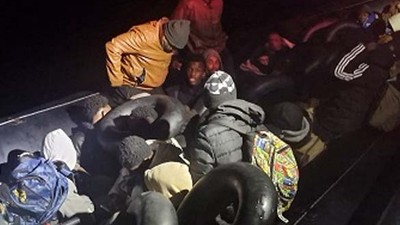 Ayvalık’ta 35 Düzensiz Göçmen Yakalandı