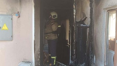 Balıkesir'de Elektrik Kontağından Çıkan Yangın Panik Yaşattı!