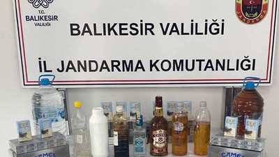 Balıkesir'de Kaçak Alkol ve Tütün Operasyonu!