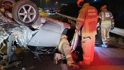 Bandırma-Çanakkale Karayolunda Trafik Kazası