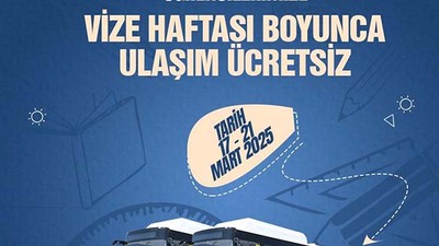 Büyükşehir Belediyesi’nden Üniversitelilere Ücretsiz Ulaşım Desteği