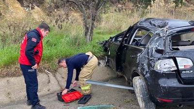 Karaağaç-Pelitköy Arasında Trafik Kazası