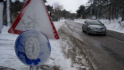 Kazdağları Beyaza Büründü