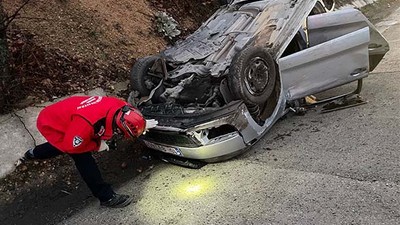Takla Atan Aracın Sürücüsü Bulunamadı