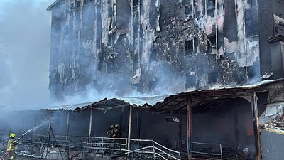 Uludağ’da Otelde Yangın! 3 Kişi Dumandan Etkilendi