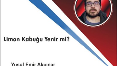 Limon Kabuğu Yenir mi?