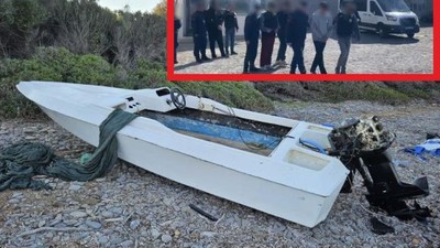 Dur İhtarına Uymadılar! Adada Yakalandılar