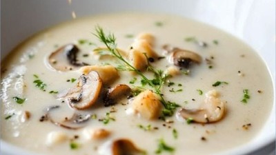 23 Mart Günün İftar Çorbası: Kremalı Mantar