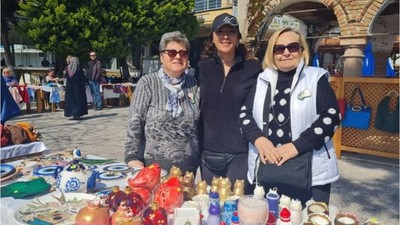 Altınoluk'ta El Emeği Ürünler Göz Kamaştırıyor