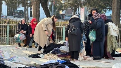 Semt Pazarlarında Kumaşlara İlgi