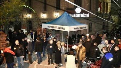 Havran'da Kadir Gecesi Dualarla İdrak Edildi