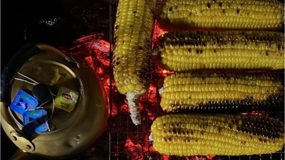 Balıkesir'de Mısırlar Közleniyor