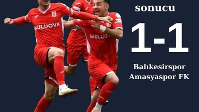 Balıkesirspor Maçı Berabere Bitti 1-1