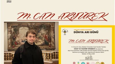 BAÜN Öğrencisinin Eseri Sergilenmeye Değer Görüldü
